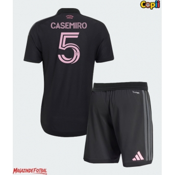Inter Miami Casemiro #5 Echipament de Fotbal Replică 2026-27 Copii Deplasare (+ Șorturi)